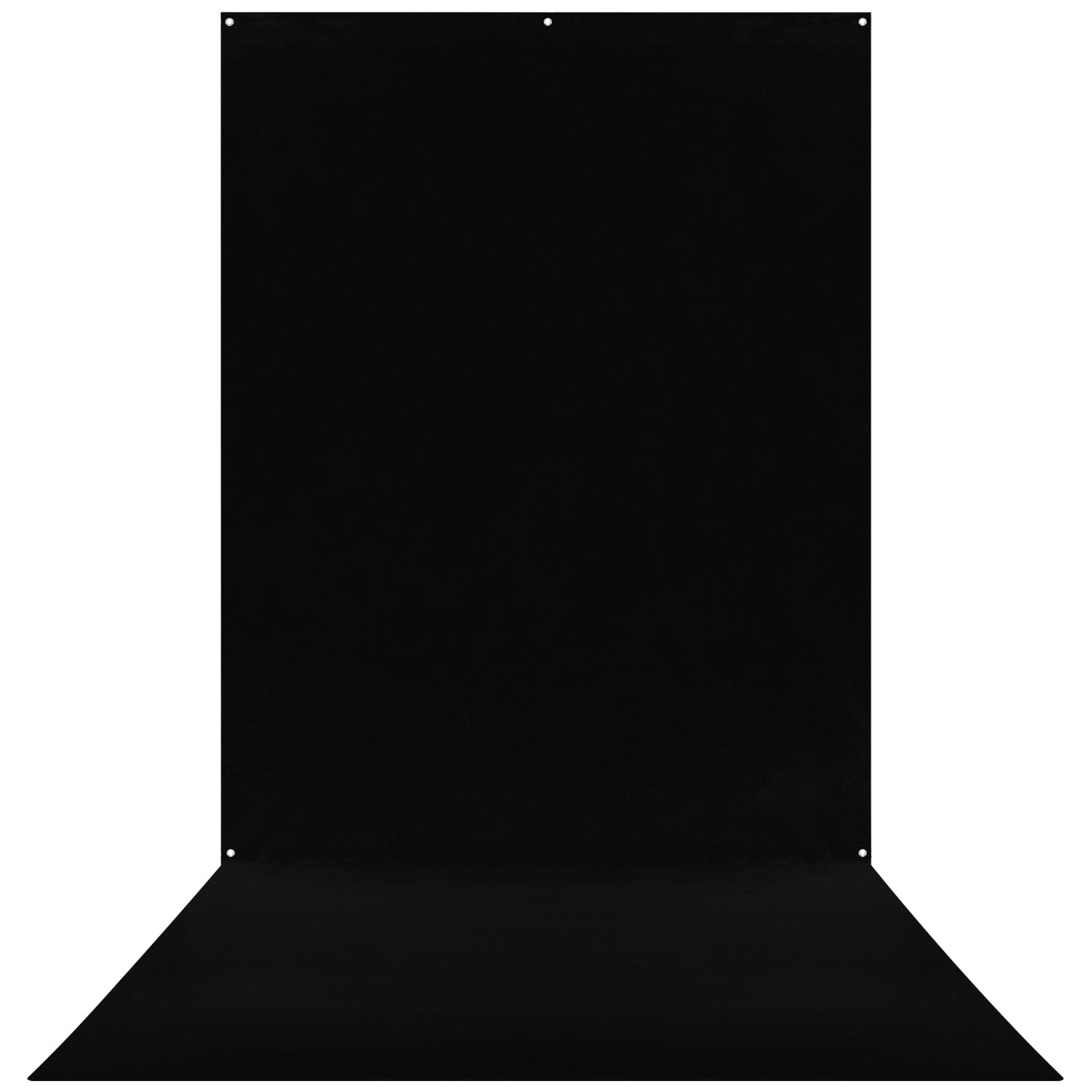 Westcott Wrinkle-Resistant Backdrop (Rich Black 9' x 10')