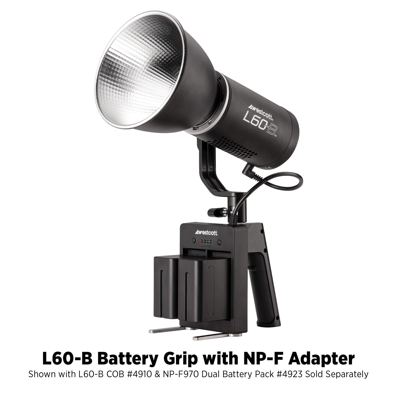 L60-B Battery Grip with NP-F Adapter